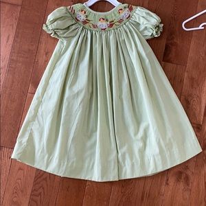 Smocked chicken dress 2T (Royal Child)
